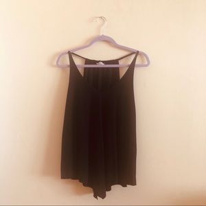 Black thin strap top